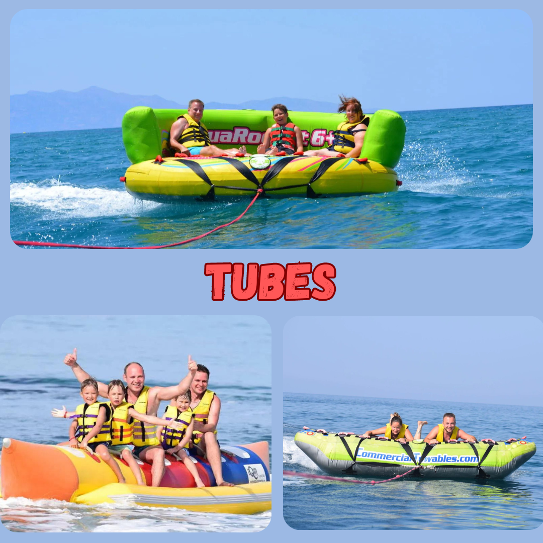 Tubes for up to 6 people